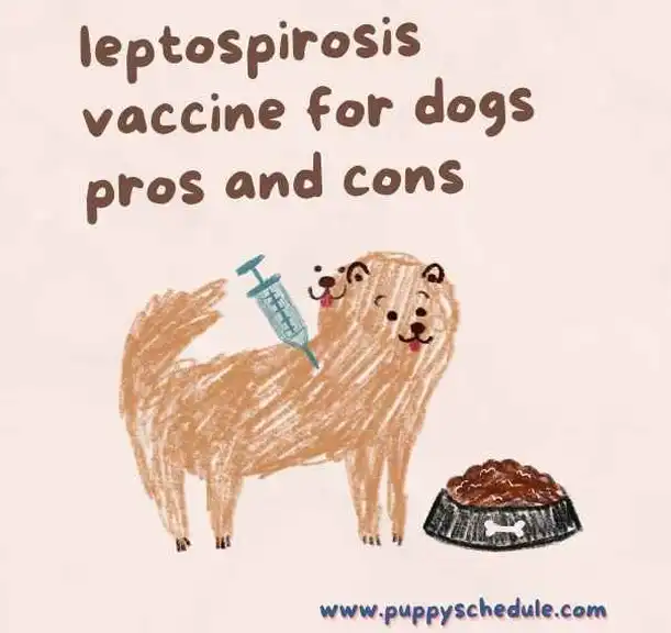 leptospirosis vaccine for dogs pros and cons what to know