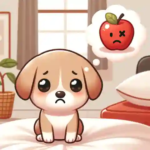 Can Puppies Eat Apples An Illustration of Besides fresh apples, can puppies have apple based products or treats