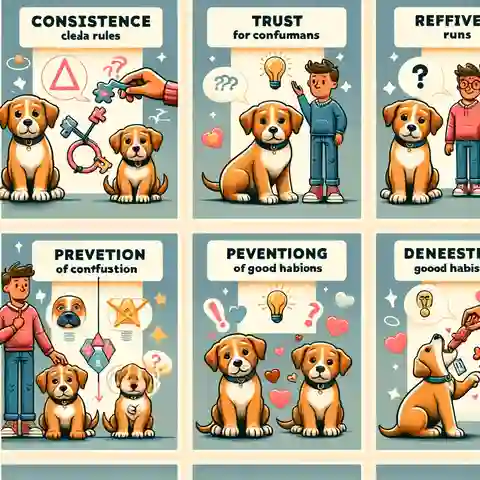 How to Teach a Puppy Not to Bite An Illustrations of Why is consistency key in training puppies not to bite