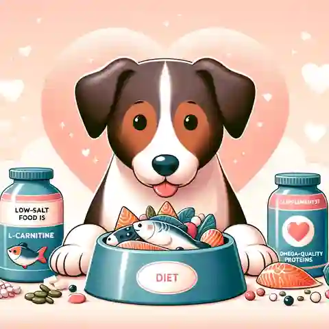 What Is Dilated Cardiomyopathy in Dogs An illustration Showing Food for Dogs with Cardiomyopathy